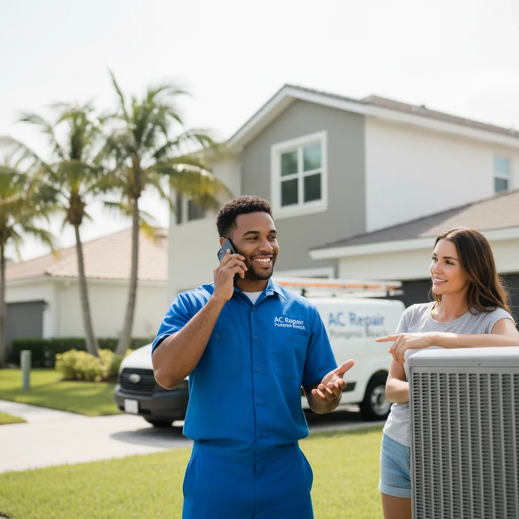 AC Repair Pompano Beach customer support in Ville Platte